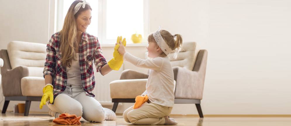 utilizzare acqua con ozono per le superfici di casa