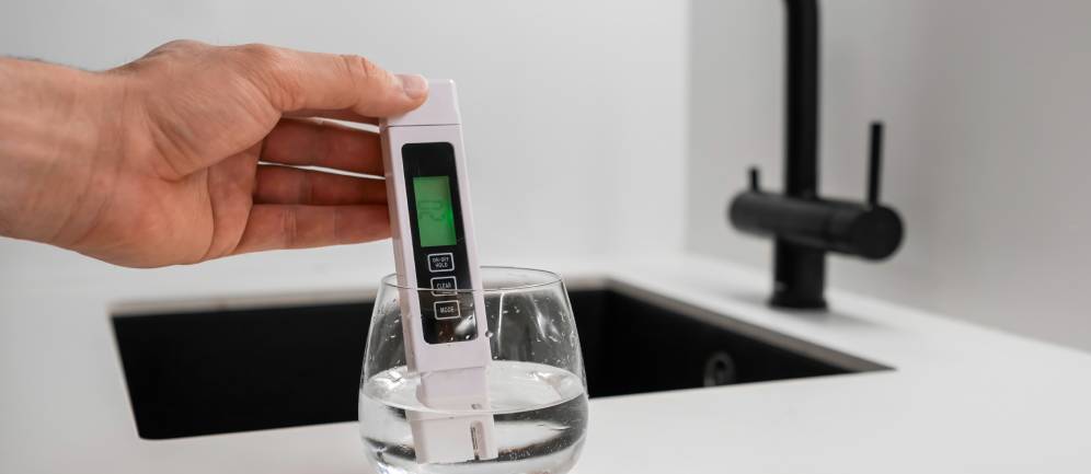 test dell'acqua di casa